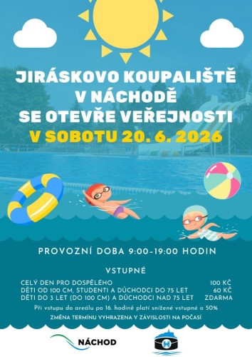 Jir�skovo koupali�t� v N�chod�