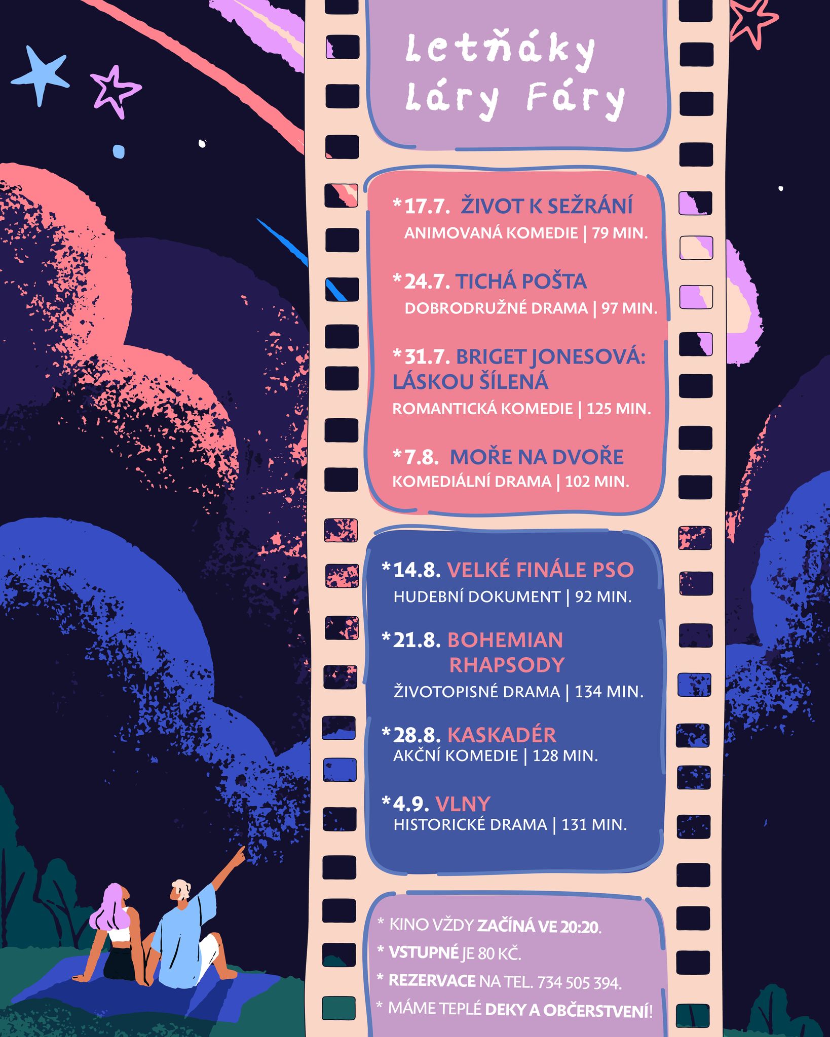 PlakátLetňáky Láry Fáry