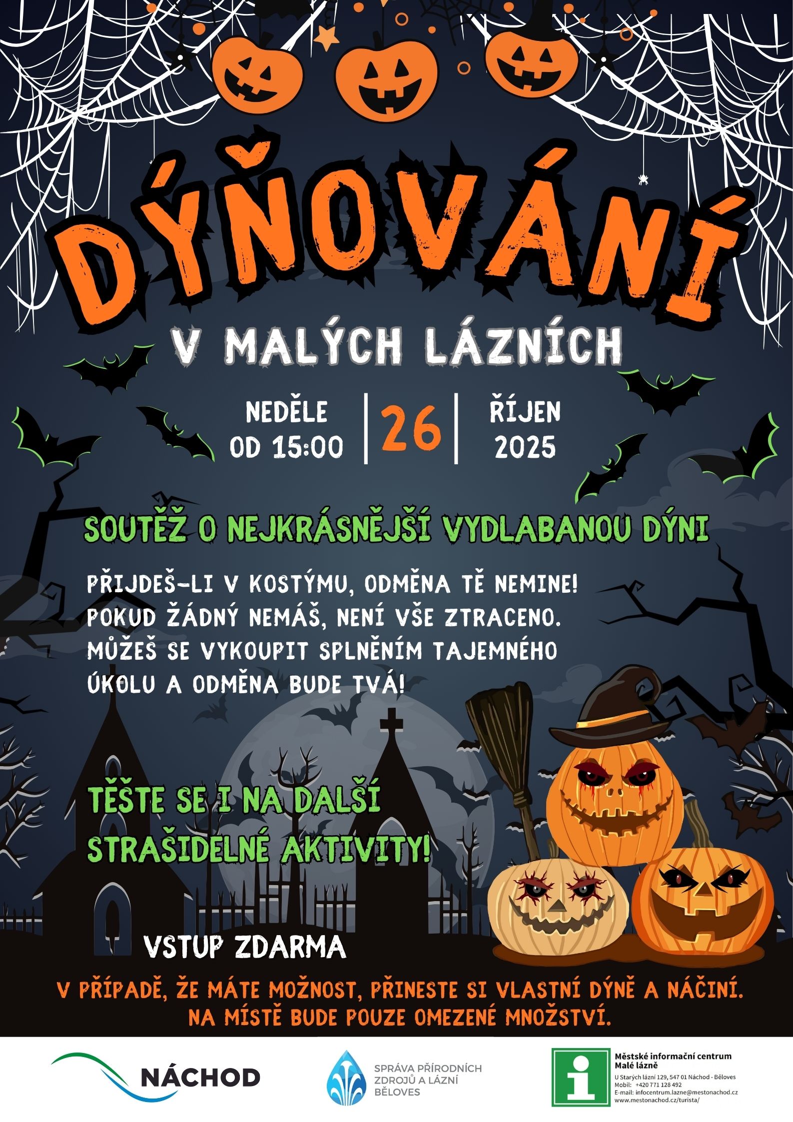PlakátDýňování v Malých lázních
