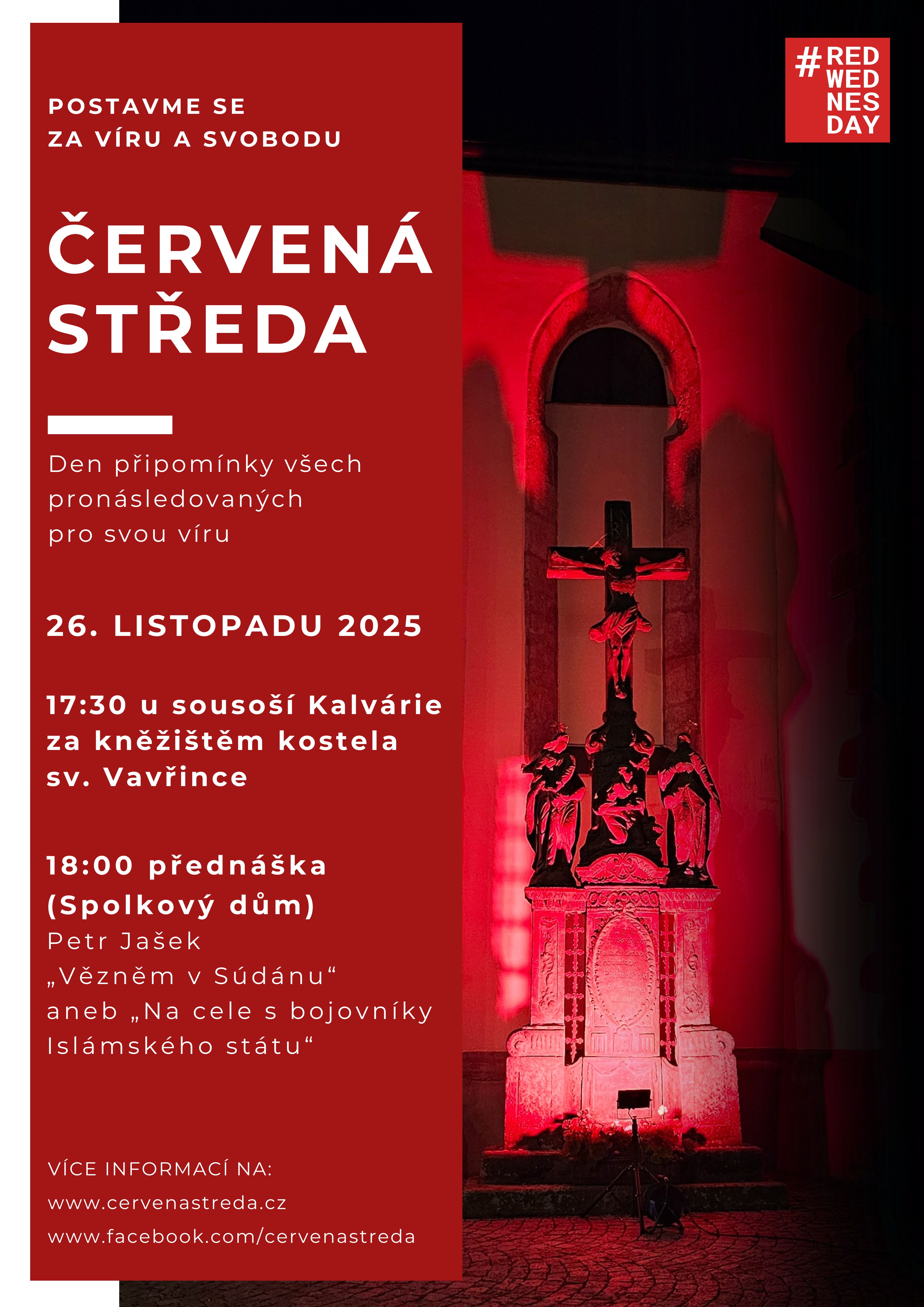 PlakátČervená středa v Náchodě