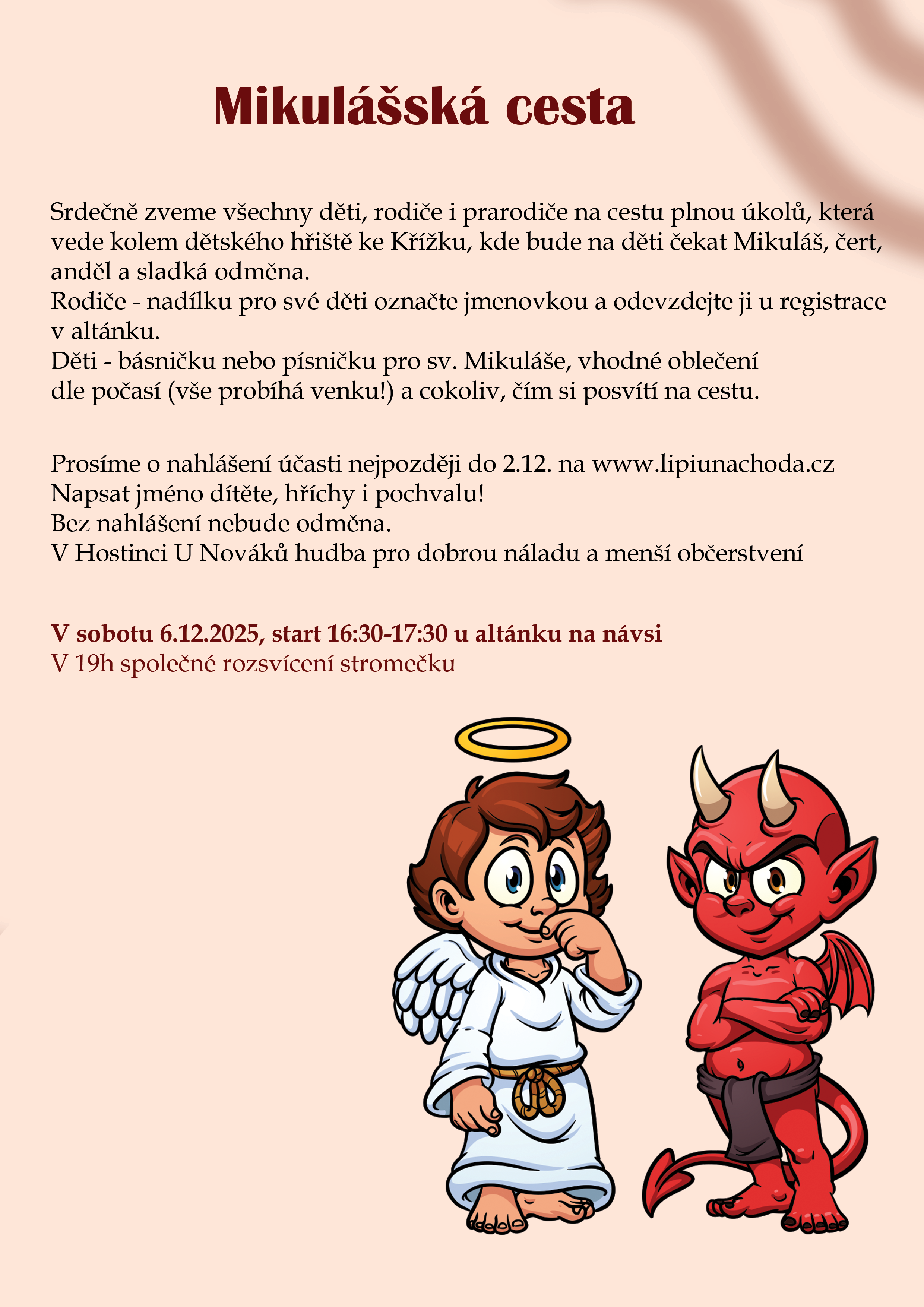 PlakátMikulášská cesta